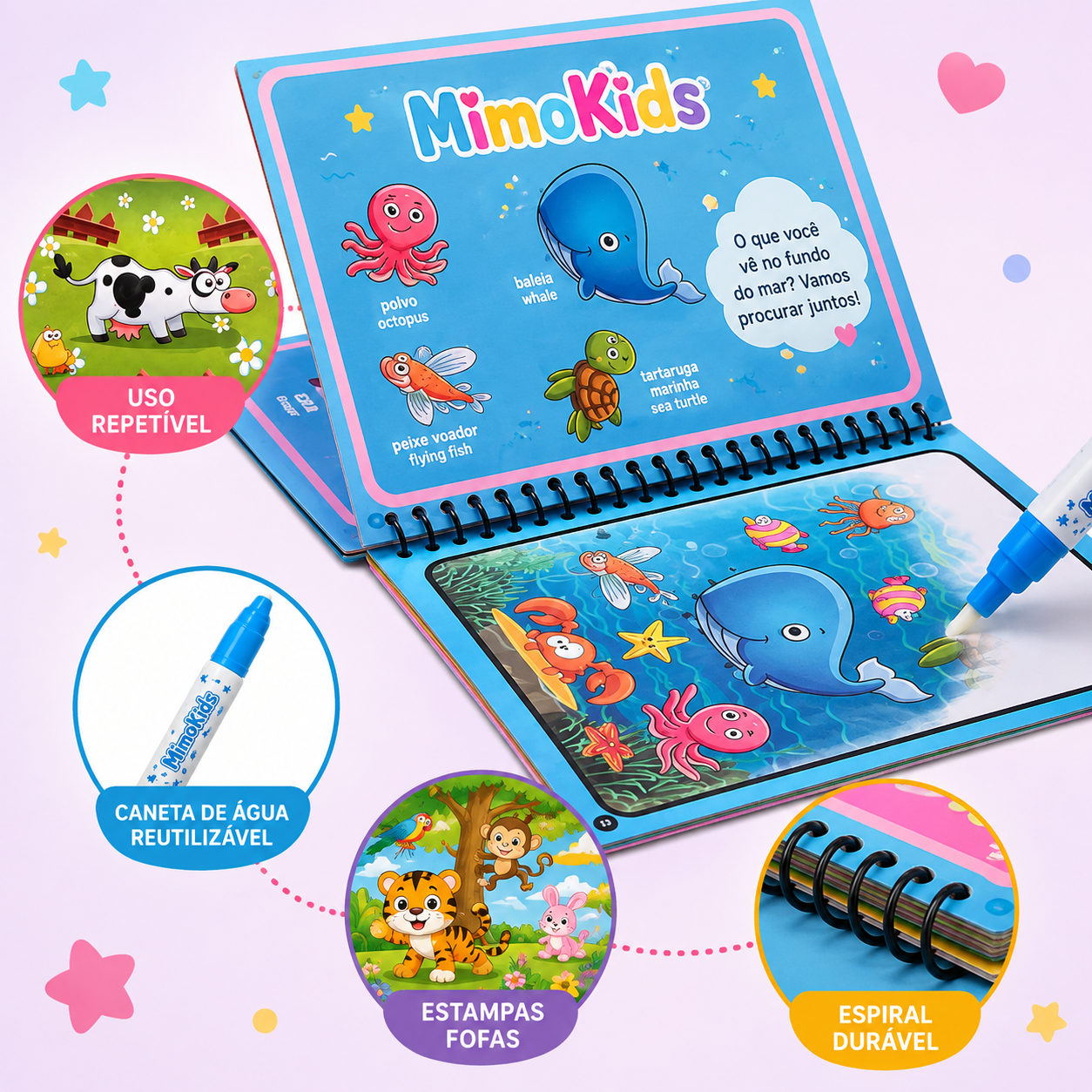 Caderno Mágico MimoKids®
