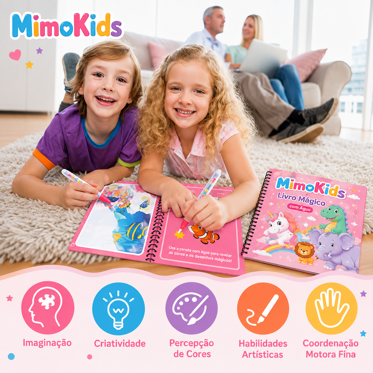 Caderno Mágico MimoKids®